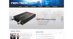 Desktop Screenshot of perytech.com